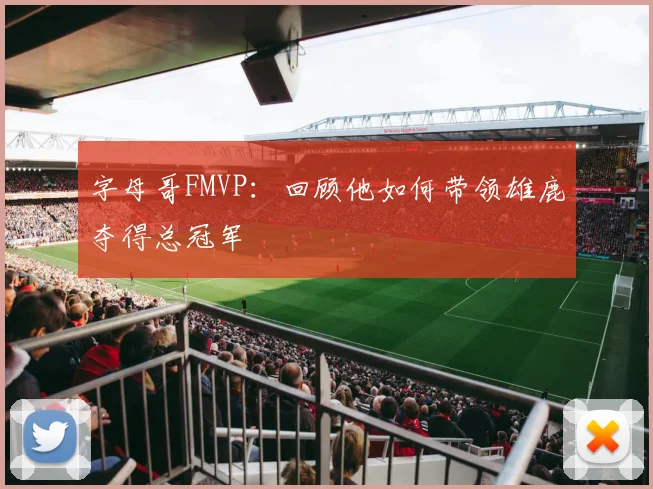 字母哥FMVP：回顾他如何带领雄鹿夺得总冠军
